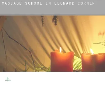 Massage school in  Leonard Corner