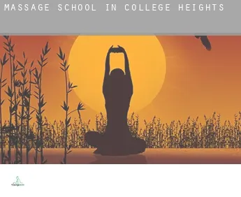 Massage school in  College Heights