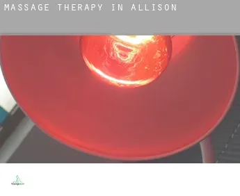 Massage therapy in  Allison