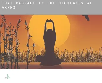 Thai massage in  The Highlands at Akers