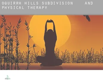 Oquirrh Hills Subdivision 5, 6, 8 and 9  physical therapy