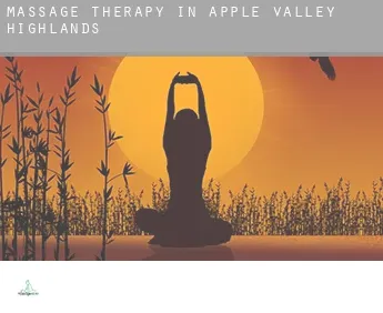 Massage therapy in  Apple Valley Highlands