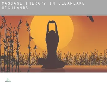 Massage therapy in  Clearlake Highlands