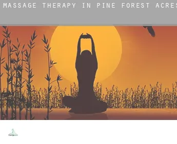 Massage therapy in  Pine Forest Acres